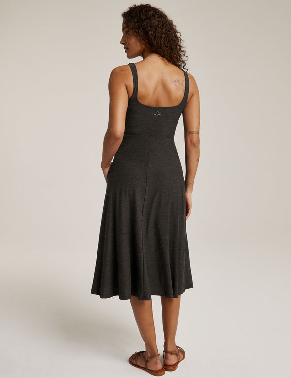 Beyond Yoga Featherweight At The Ready Square Neck Dress