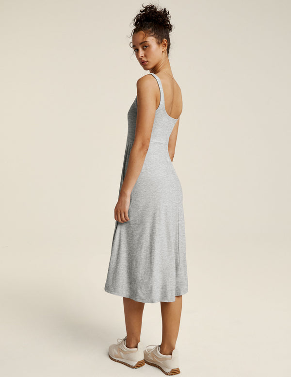 Beyond Yoga Featherweight At The Ready Square Neck Dress