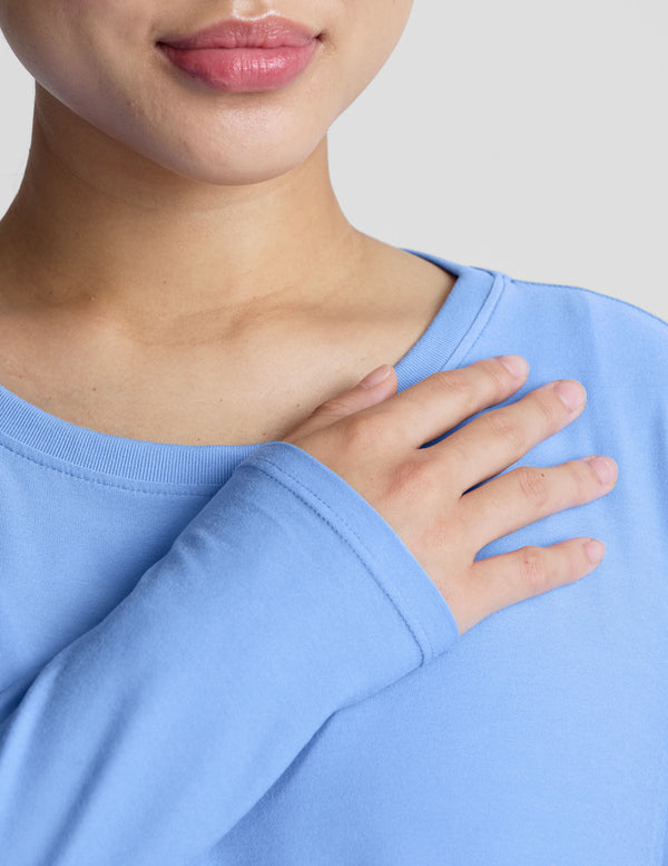 Beyond Yoga Featherweight Feels Like Home Long Sleeve Maternity Top