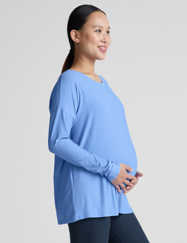 beyond yoga Featherweight Feels Like Home Long Sleeve Maternity Top