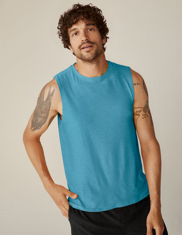 beyond yoga Featherweight Freeflo Men's Muscle Tank 2.0