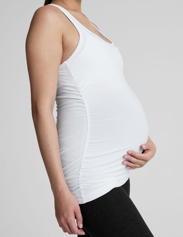 Beyond Yoga Featherweight Let It Grow Racerback Maternity Tank