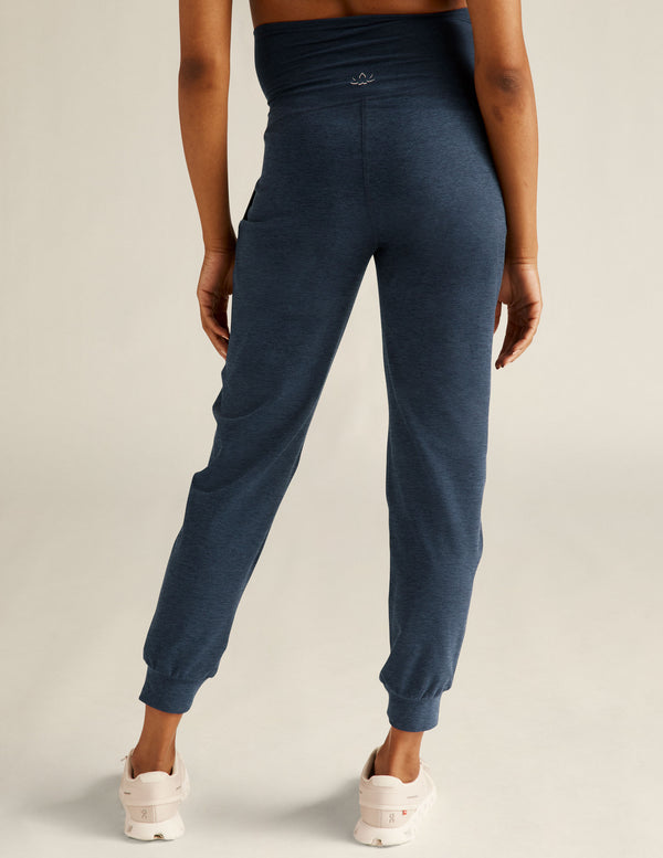 Beyond Yoga Spacedye Beyond The Bump Maternity Midi Jogger
