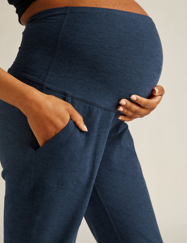 Beyond Yoga Spacedye Beyond The Bump Maternity Midi Jogger