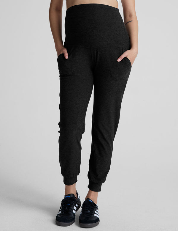 Beyond Yoga Spacedye Beyond The Bump Maternity Midi Jogger