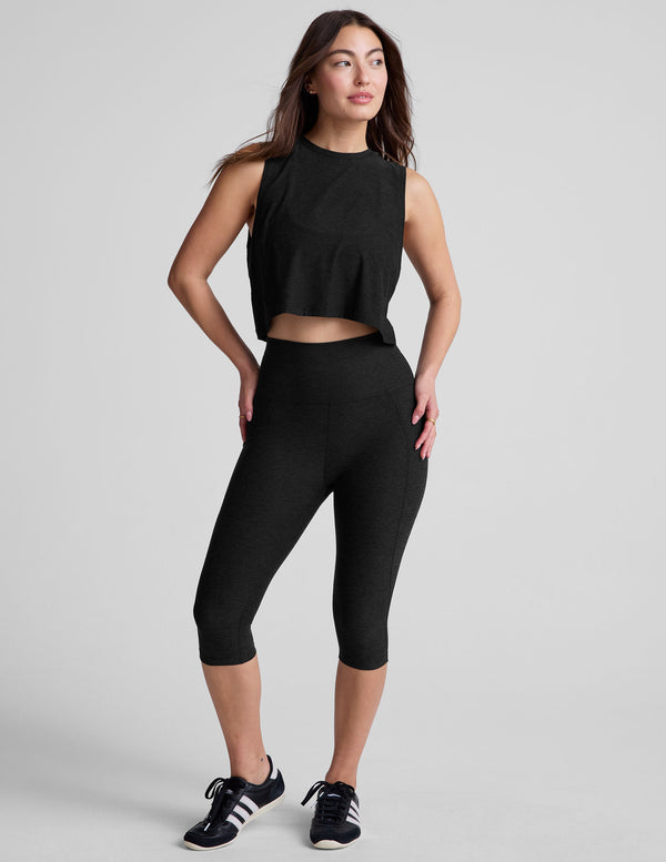 Beyond Yoga Spacedye High Waisted Pocket Pedal Pusher Legging