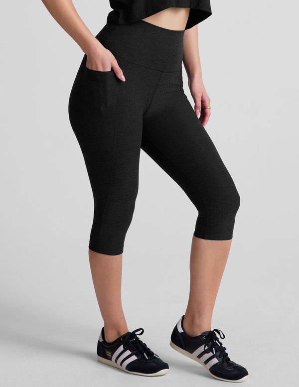 beyond yoga Spacedye High Waisted Pocket Pedal Pusher Legging