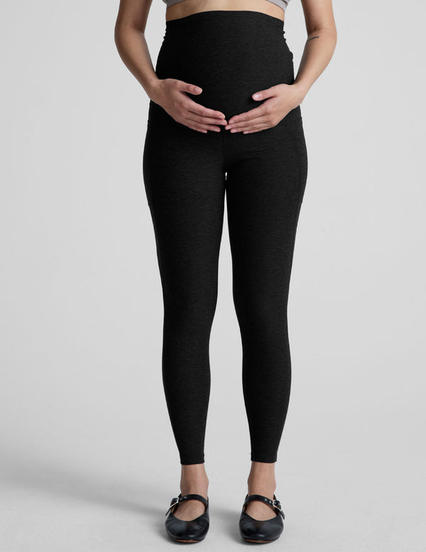Beyond Yoga Spacedye Love The Bump Maternity Pocket Midi Legging