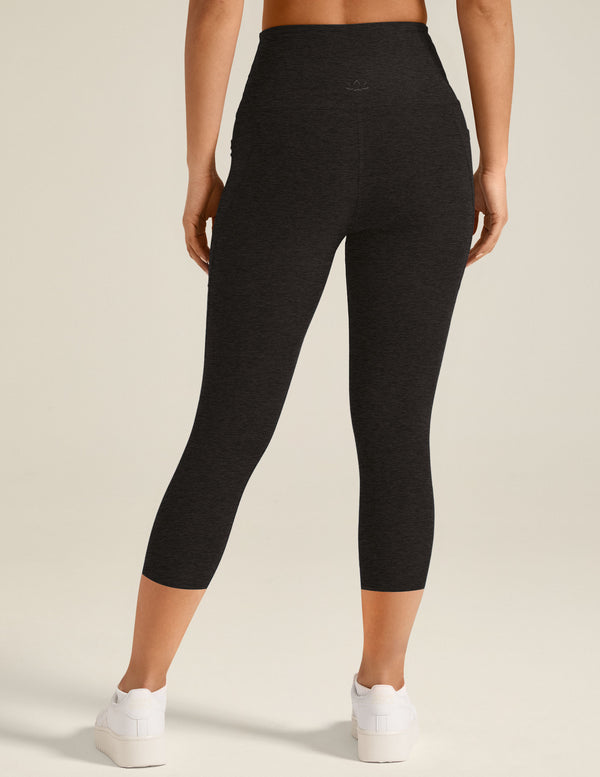 Beyond Yoga Spacedye Out Of Pocket High Waisted Capri Legging