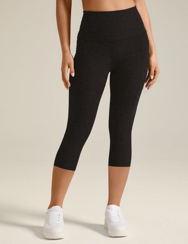 beyond yoga Spacedye Out Of Pocket High Waisted Capri Legging