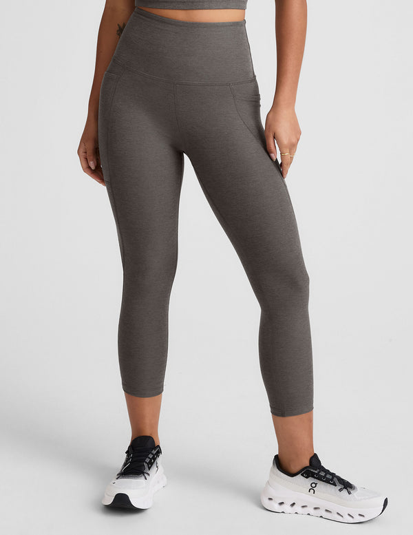 Beyond Yoga Spacedye Out Of Pocket High Waisted Capri Legging