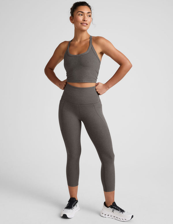 beyond yoga Spacedye Out Of Pocket High Waisted Capri Legging