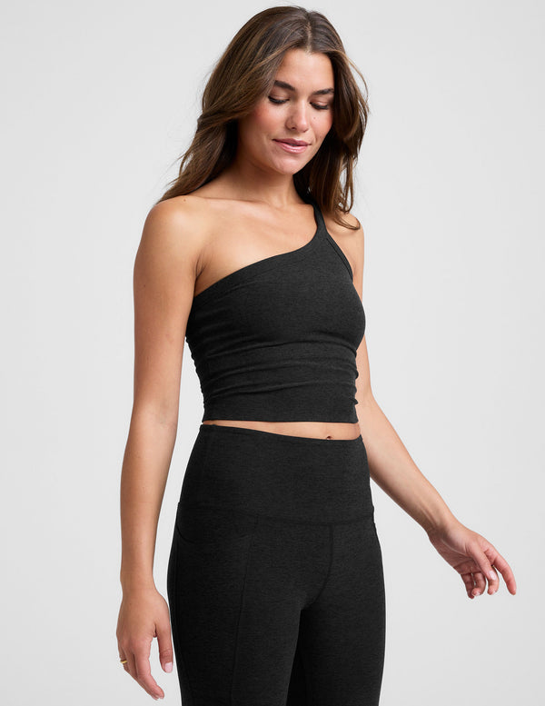 Beyond Yoga Spacedye Outset One Shoulder Cropped Tank