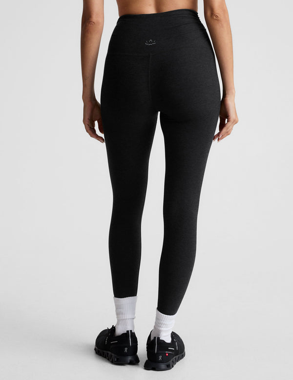 Beyond Yoga Spacedye Raise The Barre Shirred Legging