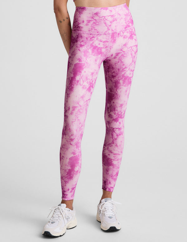 Beyond Yoga Sunset Violet Icedye SoftMark High Waisted Midi Legging