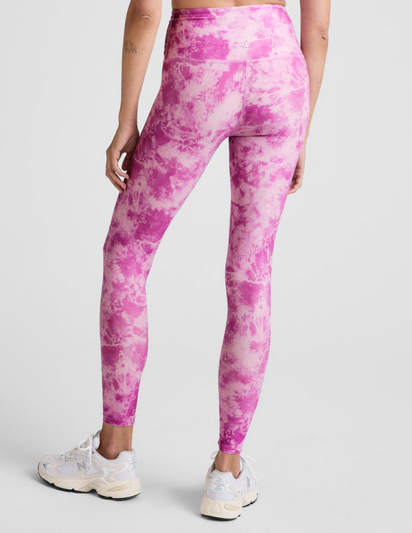 Beyond Yoga Sunset Violet Icedye SoftMark High Waisted Midi Legging