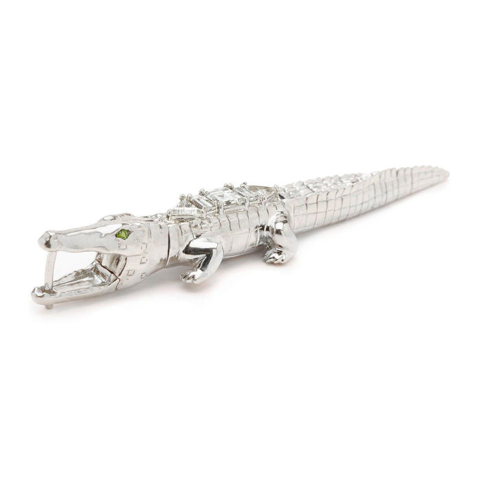 Bibi Van Der Velden Alligator Art Deco Bite Earring
