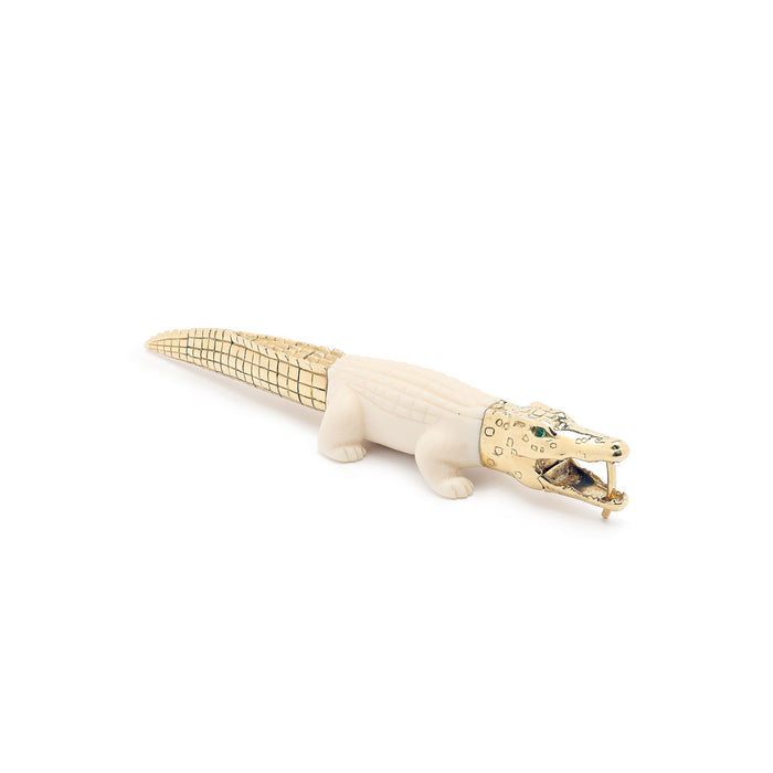 Bibi Van Der Velden Alligator Mammoth Bite Earring Large