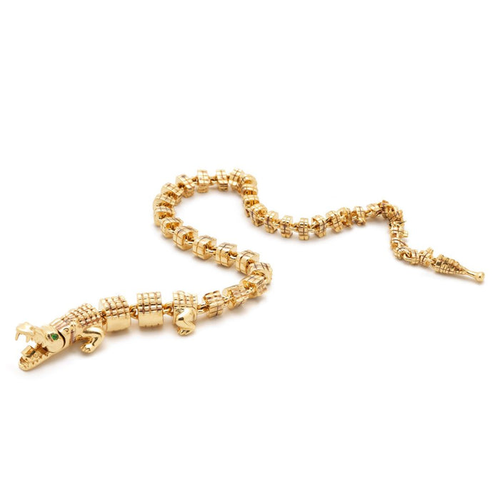 Bibi Van Der Velden Alligator Vertebrae Bracelet