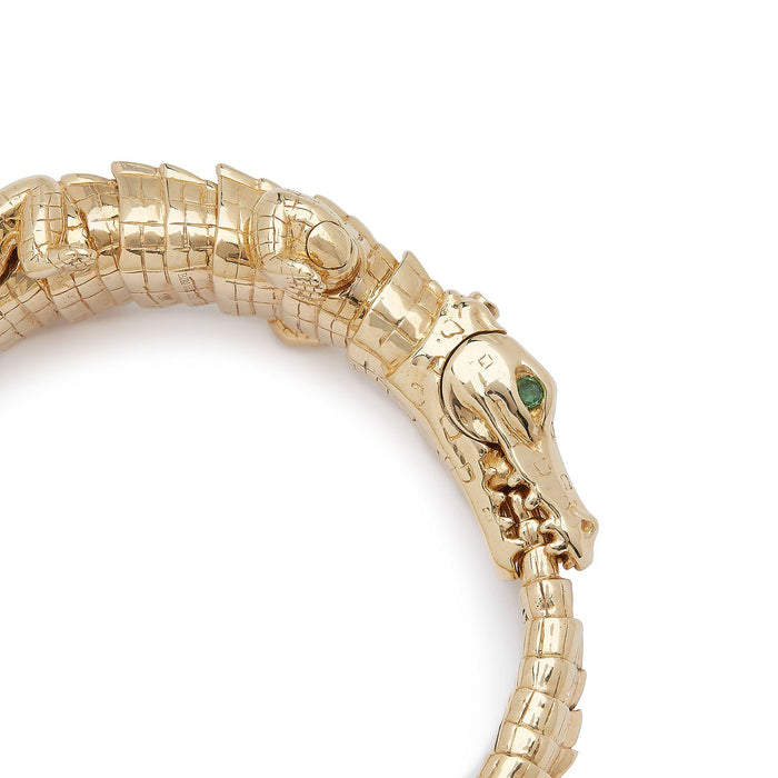 Bibi Van Der Velden Alligator Wrap Bracelet