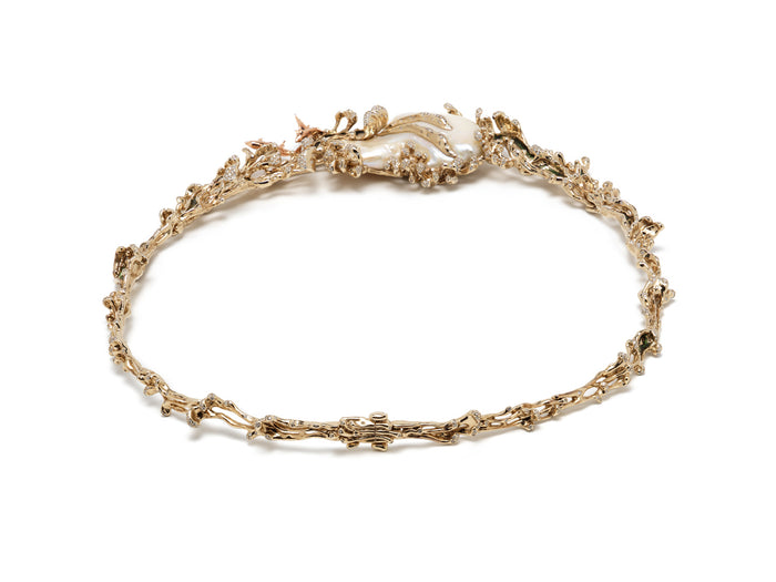 Bibi Van Der Velden Crashing Waves Necklace