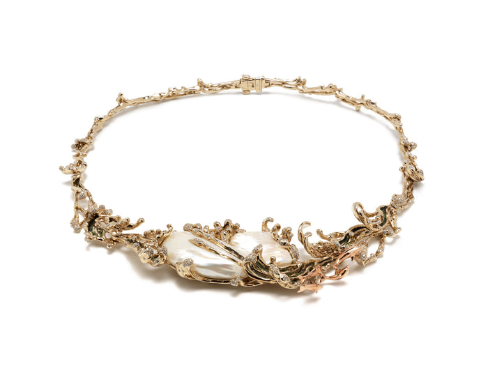 bibi van der velden Crashing Waves Necklace