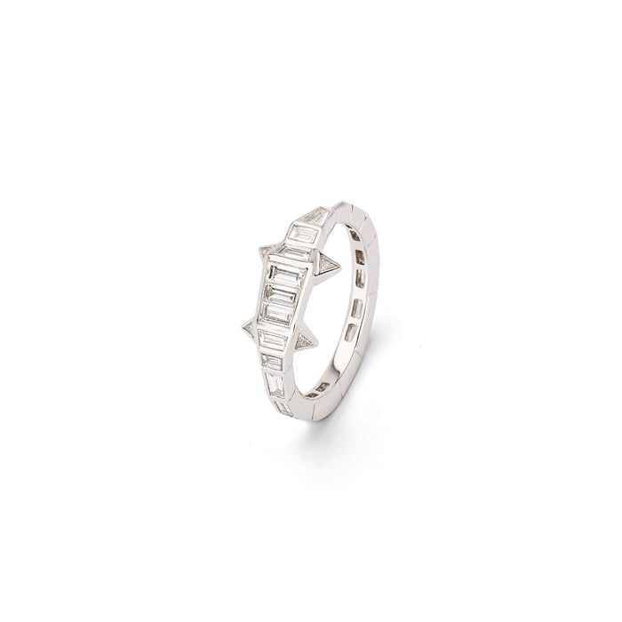 Bibi Van Der Velden Diamond Alligator Ring