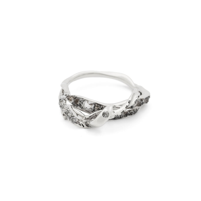 Bibi Van Der Velden Diamond Exhale Stackable Ring