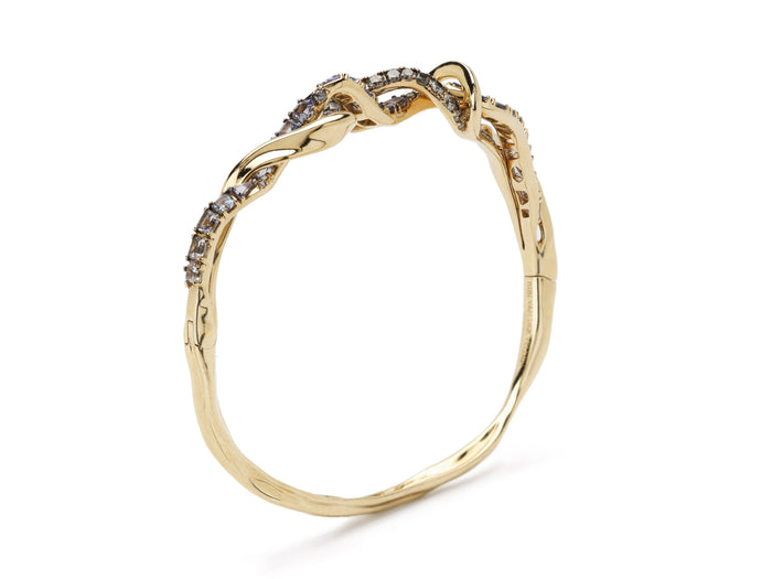 Bibi Van Der Velden Diamond Vapour Bangle
