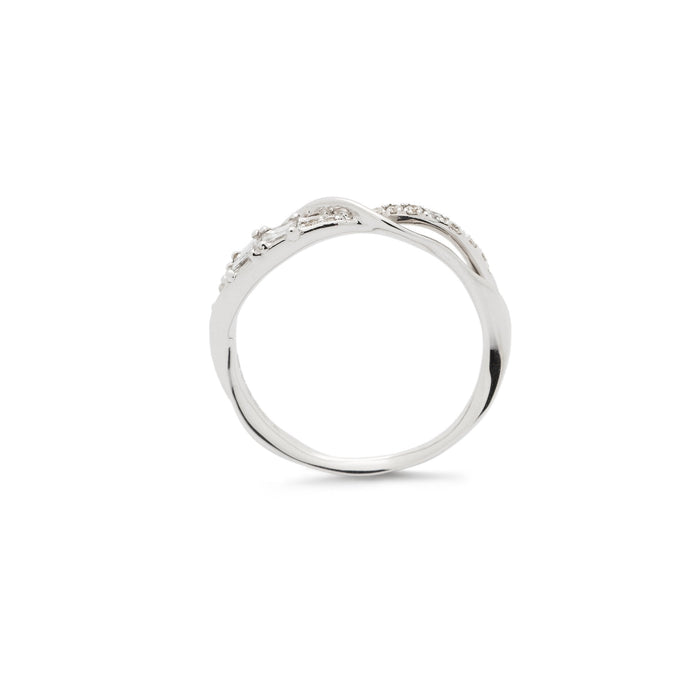 Bibi Van Der Velden Diamond Wisp Stackable Ring