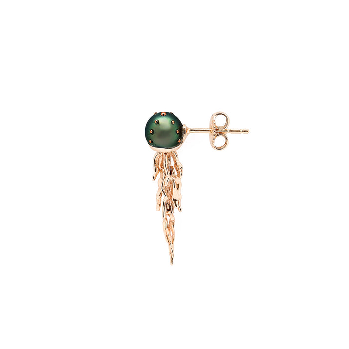 Bibi Van Der Velden Jellyfish Tahitian Pearl Stud