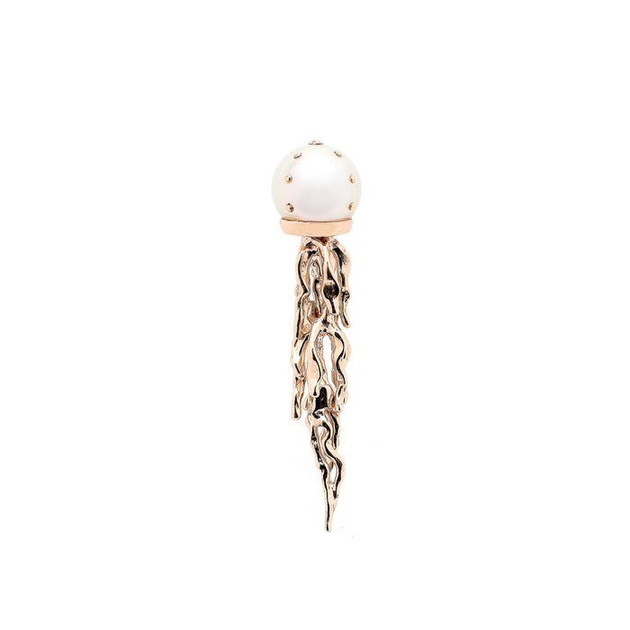 bibi van der velden Jellyfish White Pearl Stud