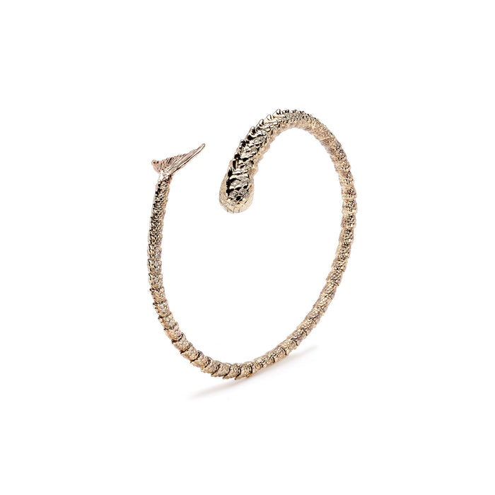 Bibi Van Der Velden Meandering Mermaid Tail Bangle