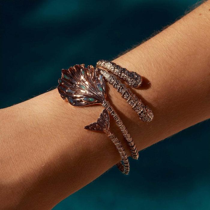 Bibi Van Der Velden Meandering Siren Tail Bangle