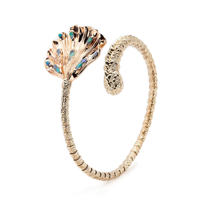 Bibi Van Der Velden Meandering Siren Tail Bangle