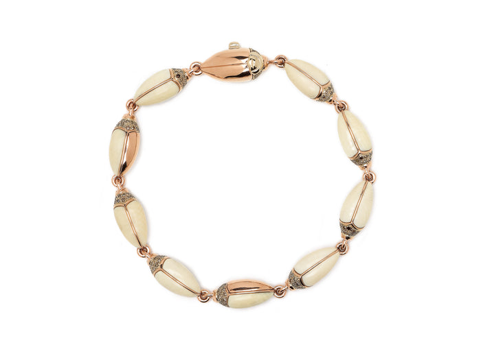 Bibi Van Der Velden Mini Scarab Mammoth Bracelet