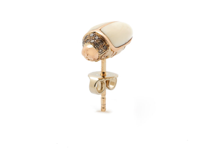 Bibi Van Der Velden Mini Scarab Mammoth Stud