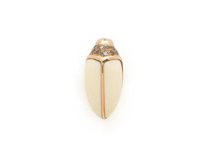 bibi van der velden Mini Scarab Mammoth Stud