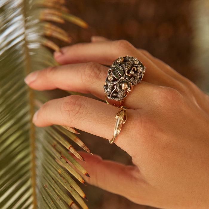 Bibi Van Der Velden Monkey Ring In A Ring