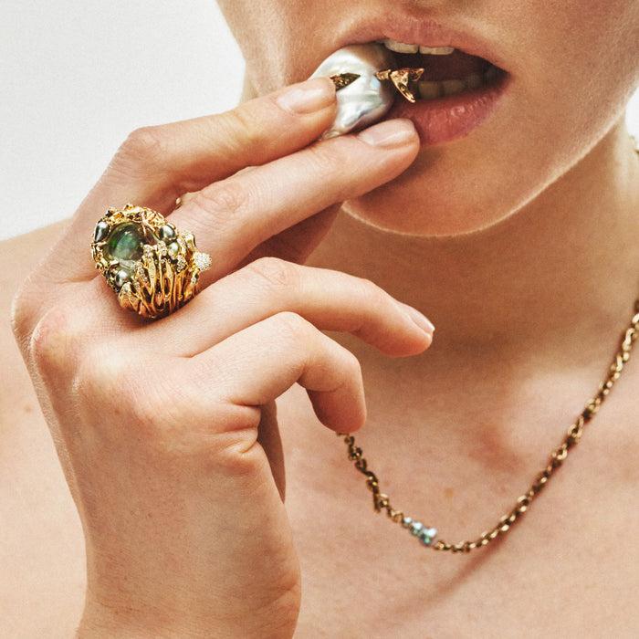 Bibi Van Der Velden Rock Pool Ring