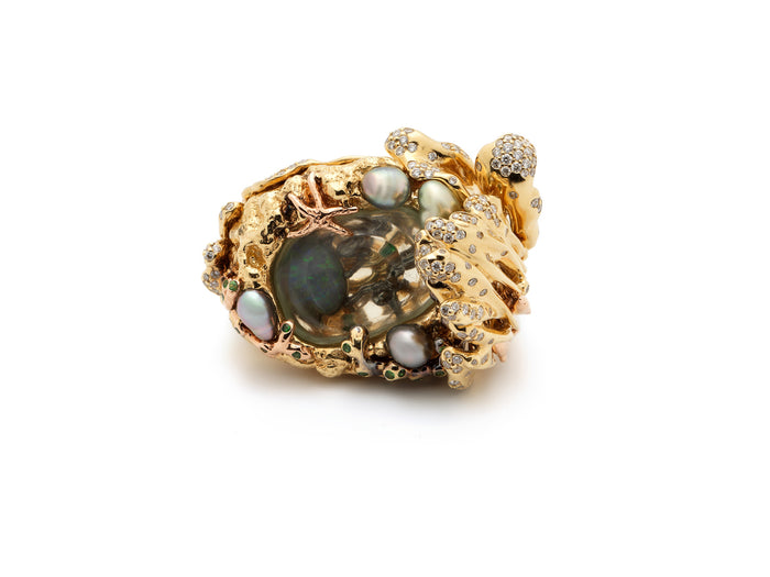 Bibi Van Der Velden Rock Pool Ring