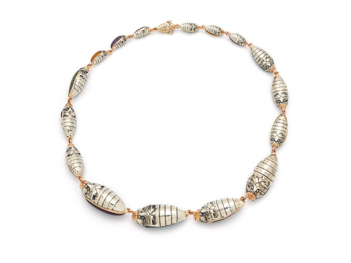 Bibi Van Der Velden Scarab Eternity Necklace