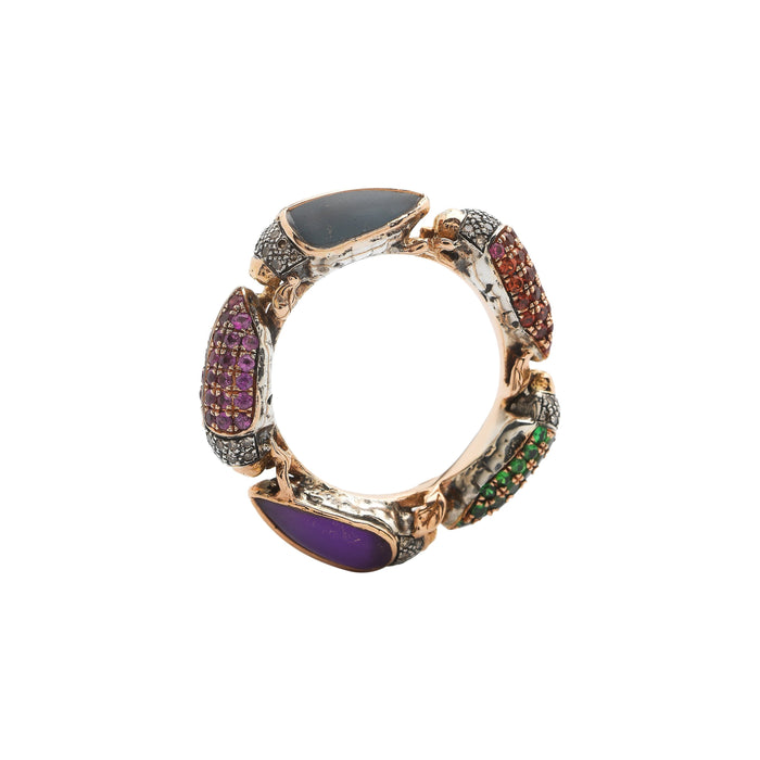 Bibi Van Der Velden Scarab Eternity Ring