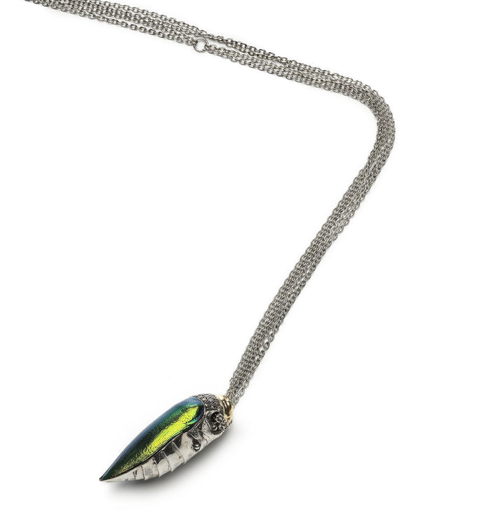 Bibi Van Der Velden Scarab Necklace
