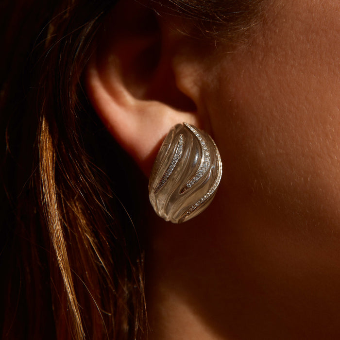 Bibi Van Der Velden Small Tidal Wave Earrings (pair)