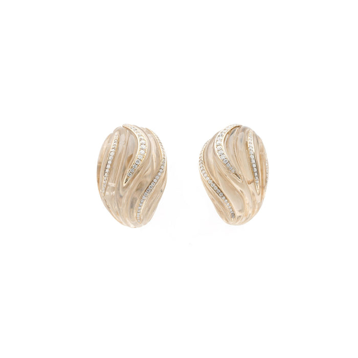 Bibi Van Der Velden Small Tidal Wave Earrings (pair)