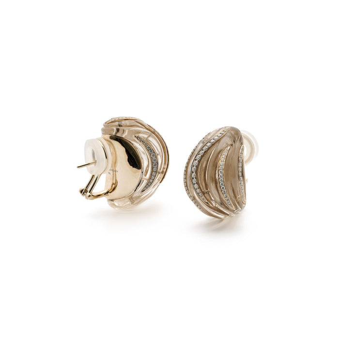 Bibi Van Der Velden Small Tidal Wave Earrings (pair)