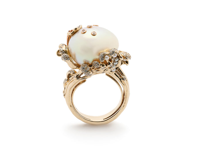 Bibi Van Der Velden Splash Ring