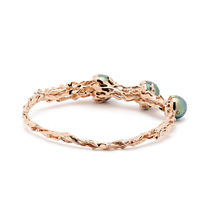 Bibi Van Der Velden Jellyfish Tahitian Pearls Bangle