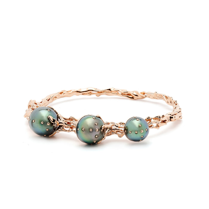 bibi van der velden Jellyfish Tahitian Pearls Bangle